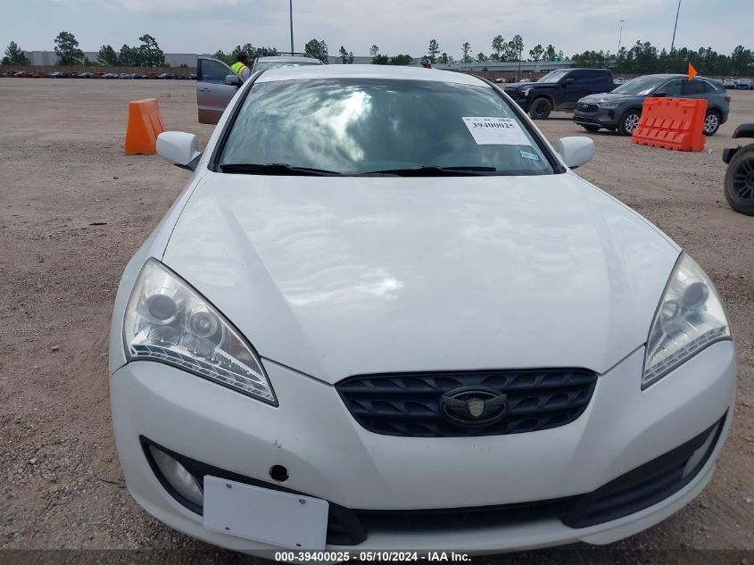 2011 Hyundai Genesis 3.8 R-Spec VIN: KMHHU6KH0BU048814 Lot: 39400025