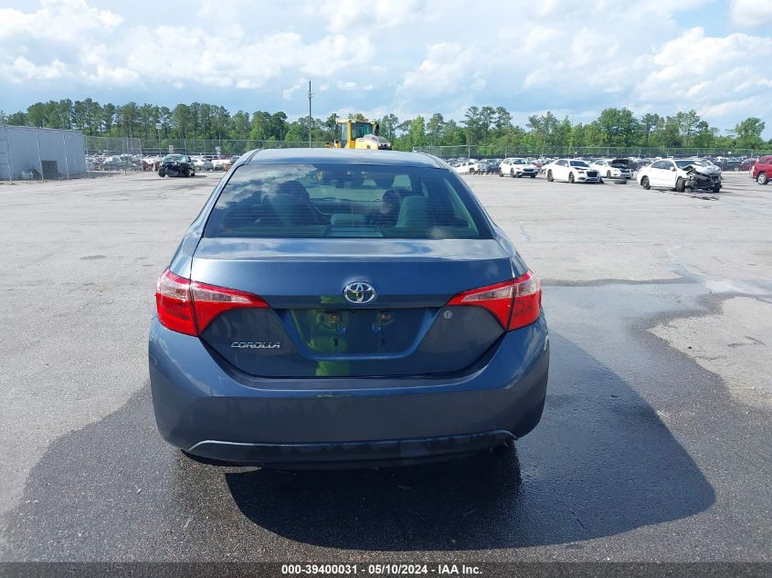 2018 Toyota Corolla L VIN: 5YFBURHE9JP826953 Lot: 39400031