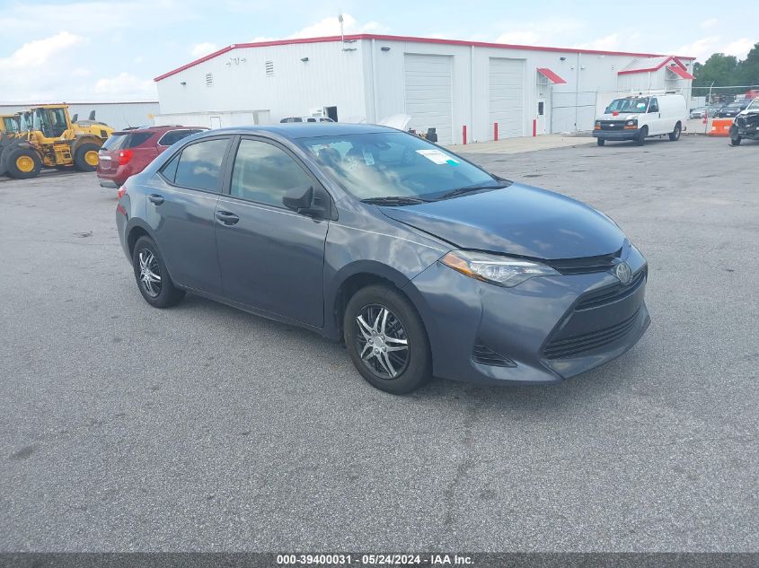 2018 Toyota Corolla L VIN: 5YFBURHE9JP826953 Lot: 39400031