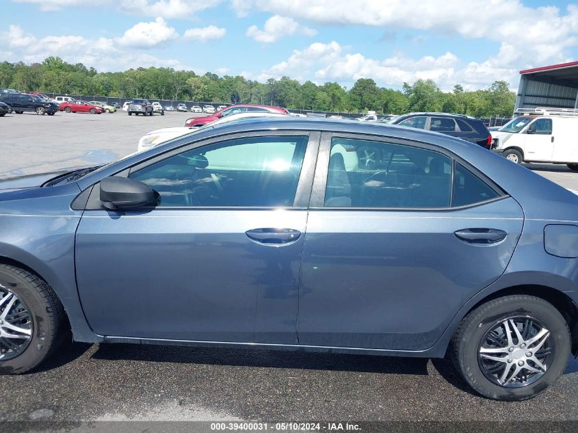 2018 Toyota Corolla L VIN: 5YFBURHE9JP826953 Lot: 39400031