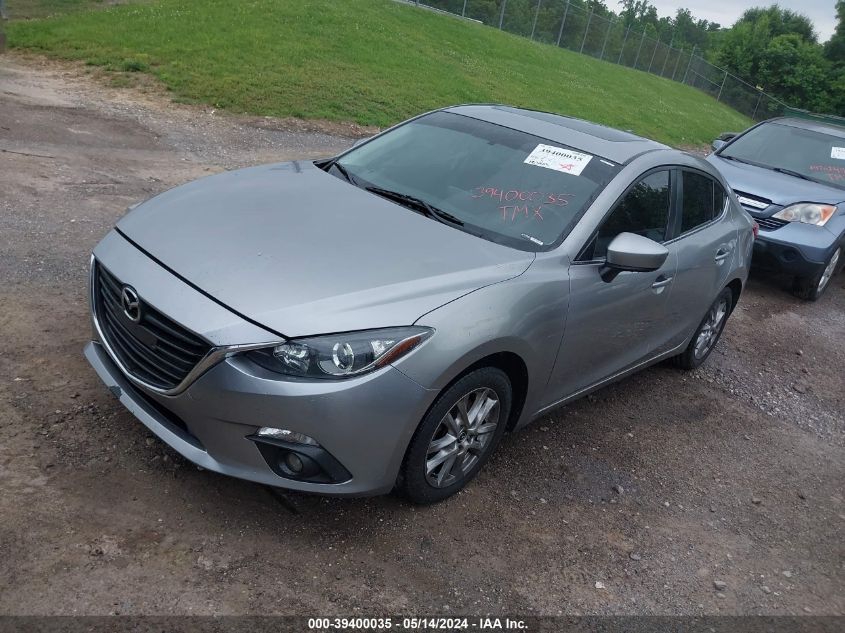 2015 Mazda Mazda3 I Touring VIN: 3MZBM1V70FM153828 Lot: 39400035