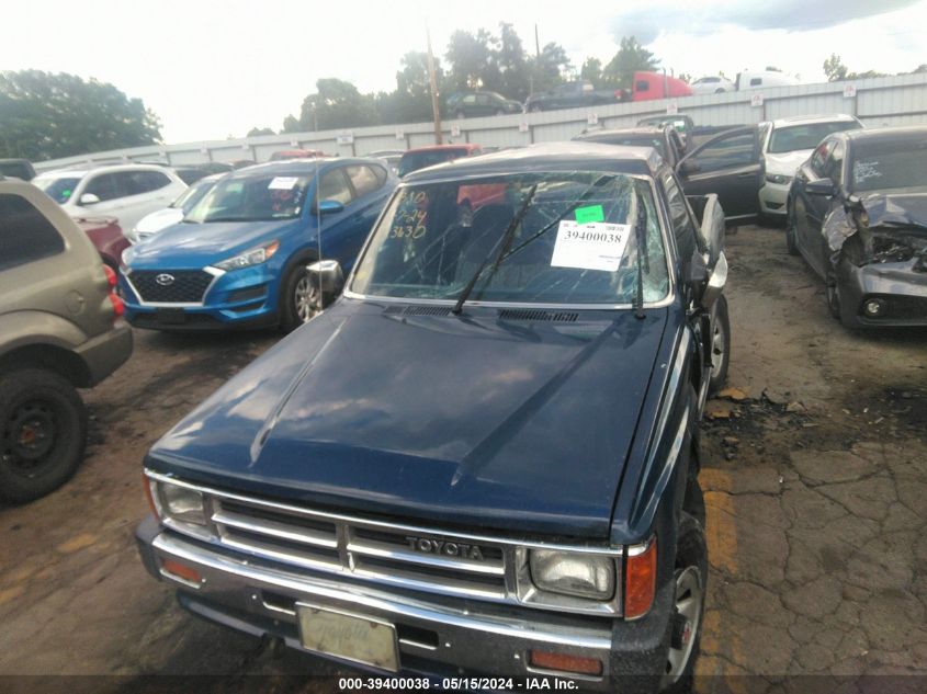 1988 Toyota Pickup Rn63 Std VIN: JT4RN63A4J0223630 Lot: 39400038