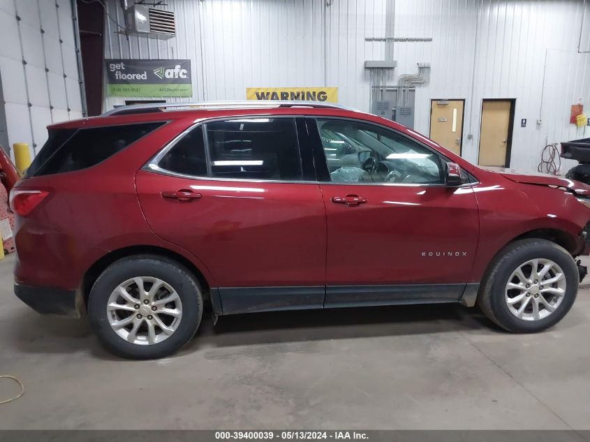 2018 Chevrolet Equinox Lt VIN: 2GNAXSEV3J6134758 Lot: 39400039