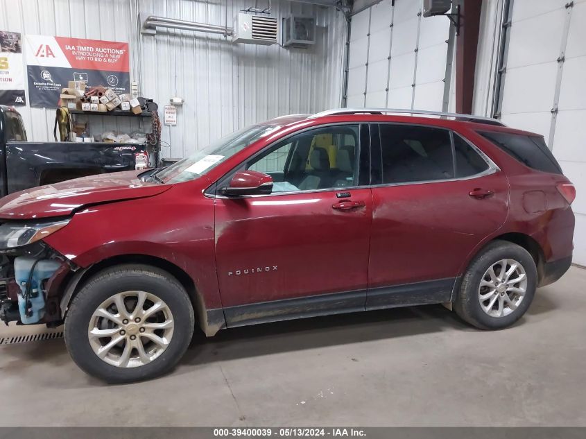 2018 Chevrolet Equinox Lt VIN: 2GNAXSEV3J6134758 Lot: 39400039