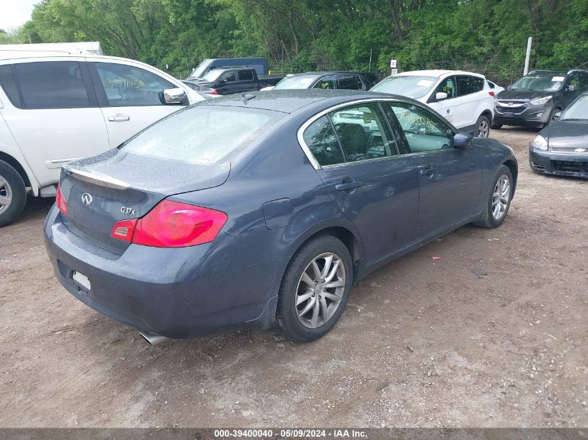 2009 Infiniti G37X VIN: JNKCV61F19M054223 Lot: 39400040