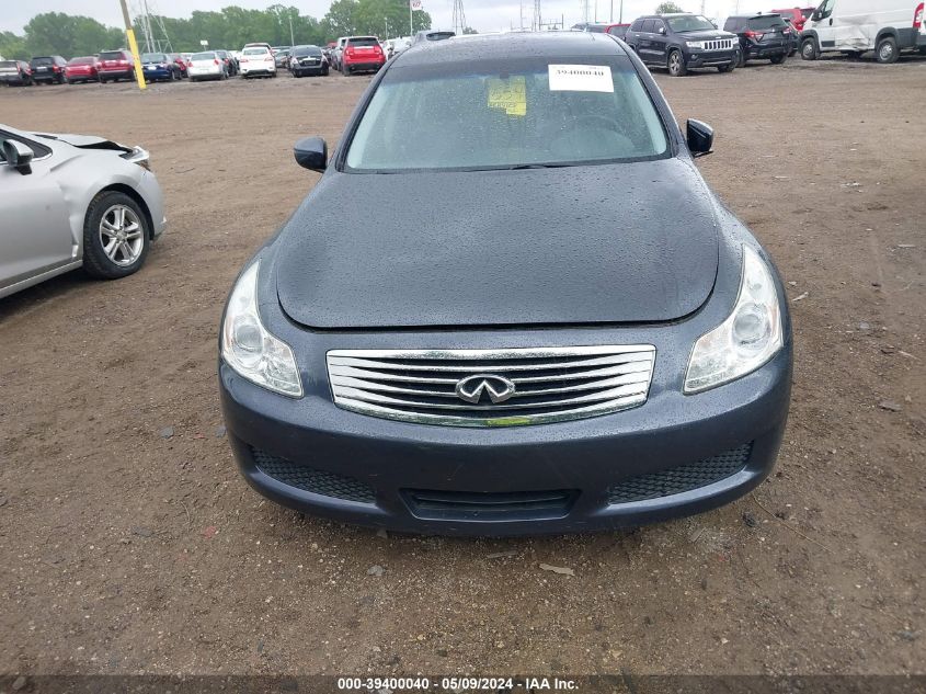 2009 Infiniti G37X VIN: JNKCV61F19M054223 Lot: 39400040