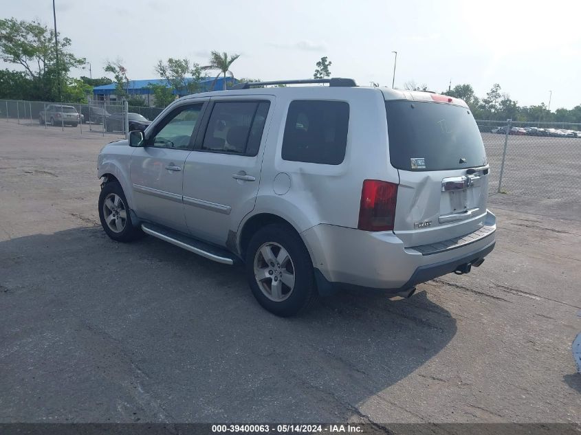 2009 Honda Pilot Ex VIN: 5FNYF38439B002107 Lot: 39400063