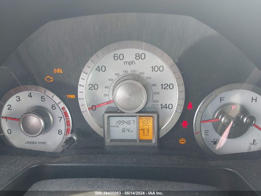 2009 Honda Pilot Ex VIN: 5FNYF38439B002107 Lot: 39400063