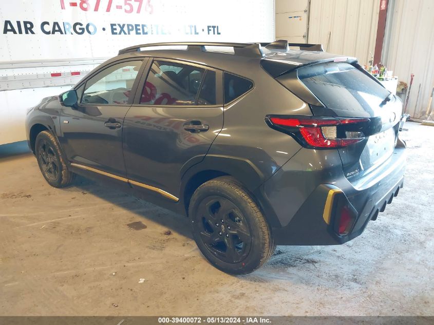 2024 Subaru Crosstrek Sport VIN: 4S4GUHF69R3790130 Lot: 39400072