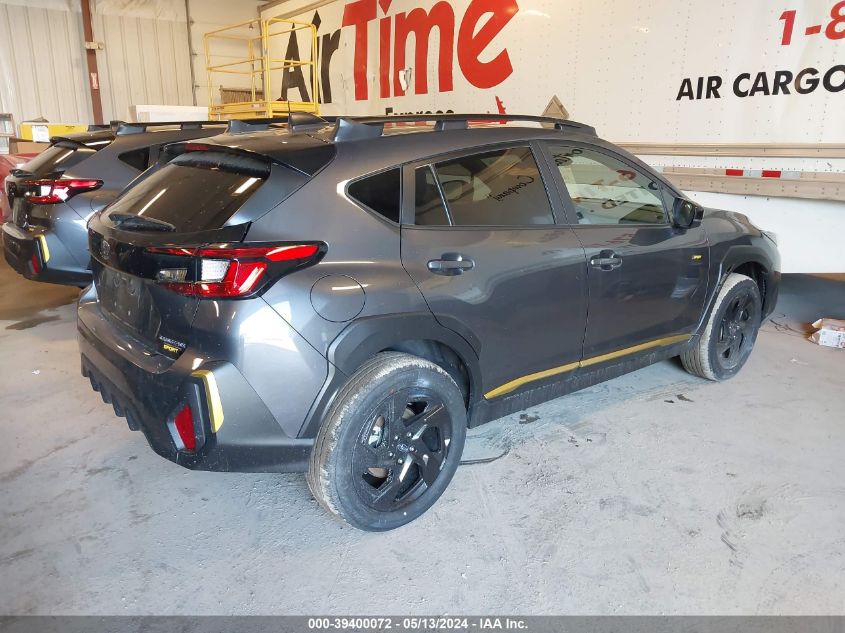 2024 Subaru Crosstrek Sport VIN: 4S4GUHF69R3790130 Lot: 39400072