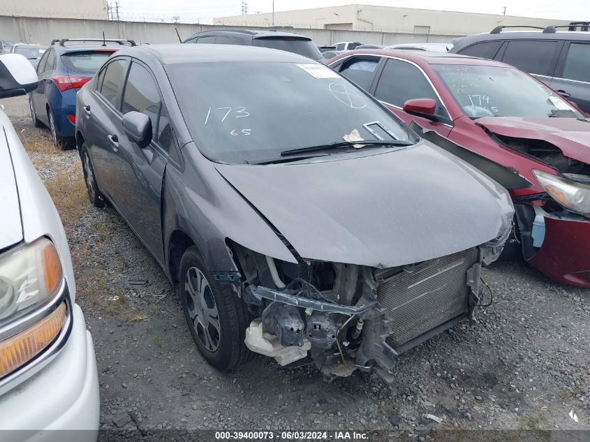 2015 Honda Civic Hybrid VIN: 19XFB4F26FE002565 Lot: 39400073