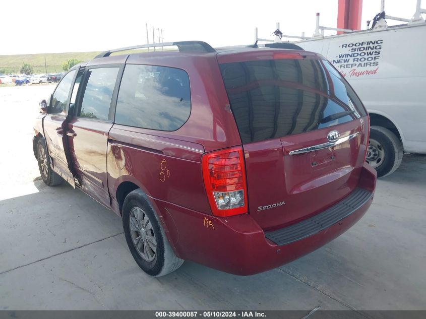 2012 Kia Sedona Lx VIN: KNDMG4C76C6423888 Lot: 39400087