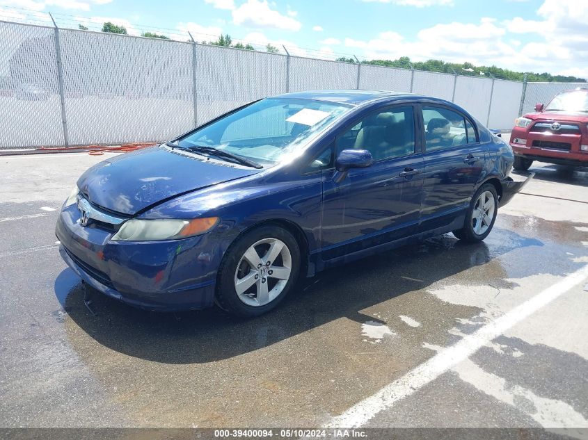 2008 Honda Civic Ex VIN: 1HGFA16838L032768 Lot: 39400094