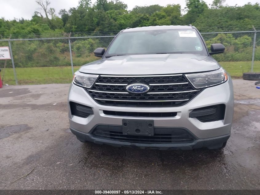 2021 Ford Explorer Xlt VIN: 1FMSK7DH3MGA56535 Lot: 39400097