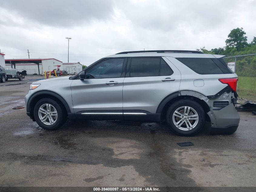 2021 Ford Explorer Xlt VIN: 1FMSK7DH3MGA56535 Lot: 39400097