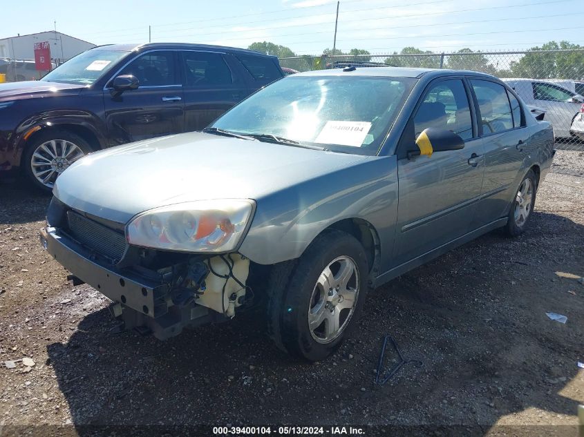 2005 Chevrolet Malibu Lt VIN: 1G1ZU54895F322450 Lot: 39400104