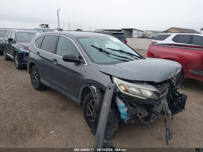 2016 HONDA CR-V SE - 2HKRM3H40GH507398