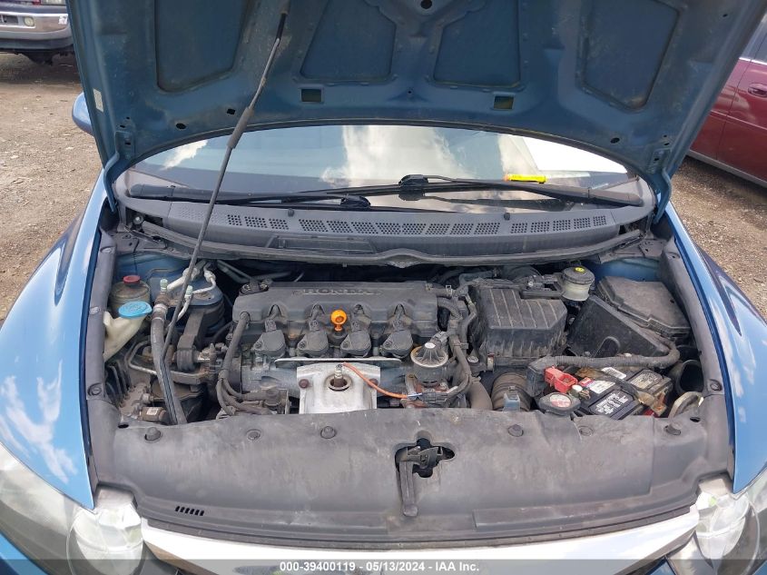 2009 Honda Civic Lx VIN: 2HGFA16529H367332 Lot: 39400119