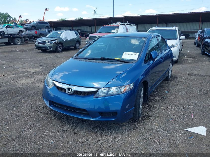 2009 Honda Civic Lx VIN: 2HGFA16529H367332 Lot: 39400119