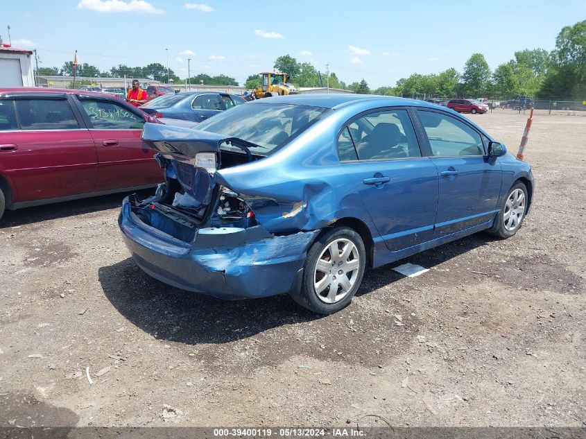 2009 Honda Civic Lx VIN: 2HGFA16529H367332 Lot: 39400119