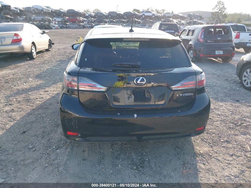 2013 Lexus Ct 200H VIN: JTHKD5BHXD2125139 Lot: 39400121