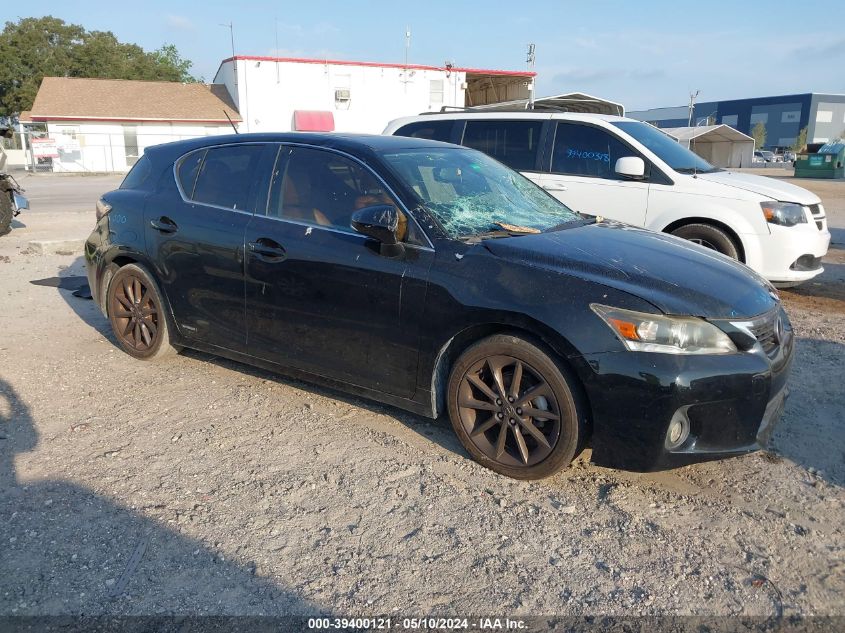 2013 Lexus Ct 200H VIN: JTHKD5BHXD2125139 Lot: 39400121