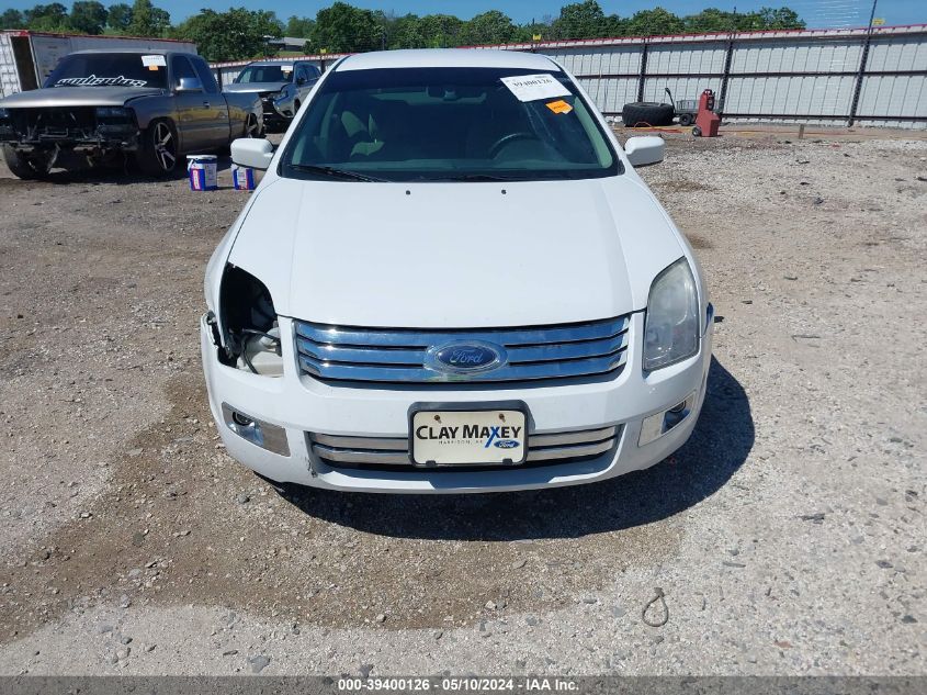 2007 Ford Fusion Sel VIN: 3FAHP021X7R129075 Lot: 39400126