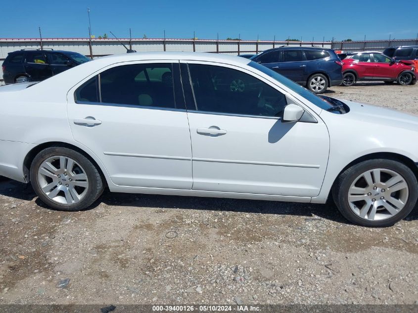 2007 Ford Fusion Sel VIN: 3FAHP021X7R129075 Lot: 39400126