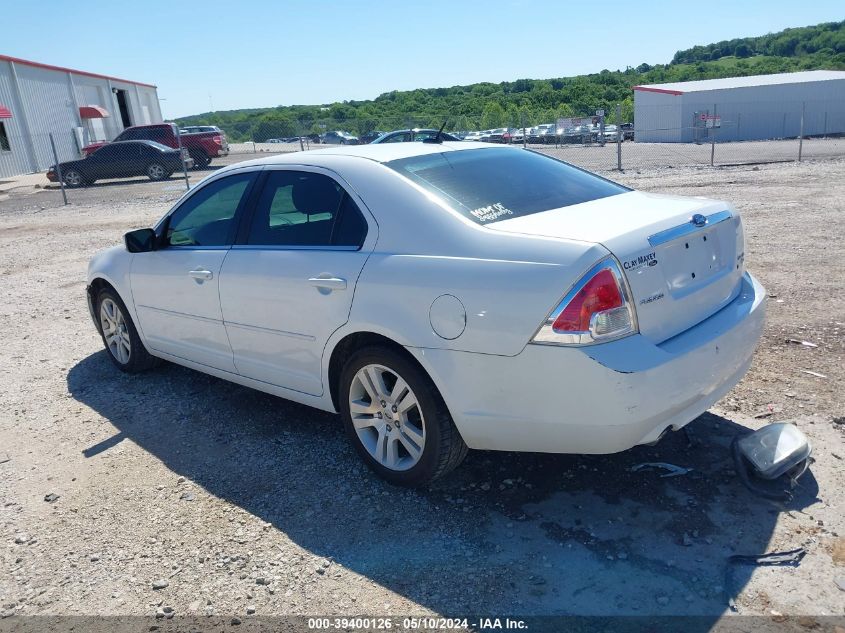 2007 Ford Fusion Sel VIN: 3FAHP021X7R129075 Lot: 39400126