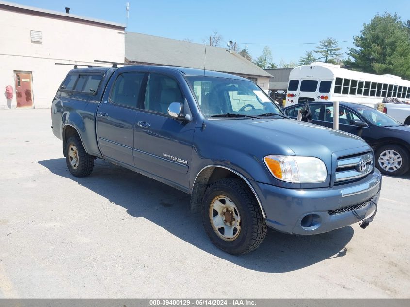 2006 Toyota Tundra Sr5 V8 VIN: 5TBDT44136S524891 Lot: 39400129