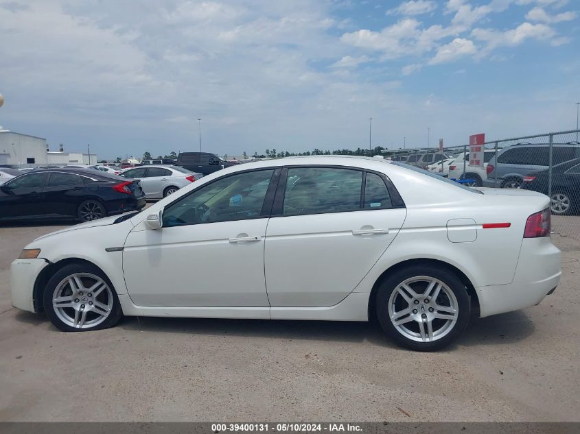 2008 Acura Tl 3.2 VIN: 19UUA662X8A051796 Lot: 39400131