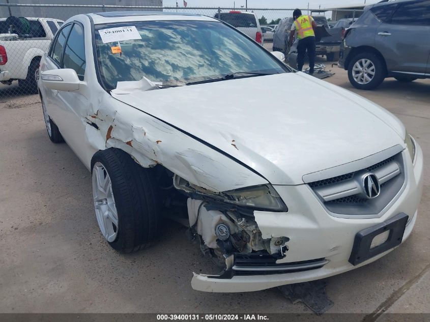 2008 Acura Tl 3.2 VIN: 19UUA662X8A051796 Lot: 39400131