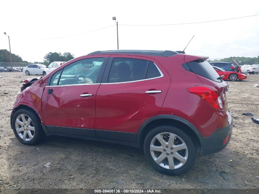 2015 Buick Encore Premium VIN: KL4CJDSB7FB248818 Lot: 39400136