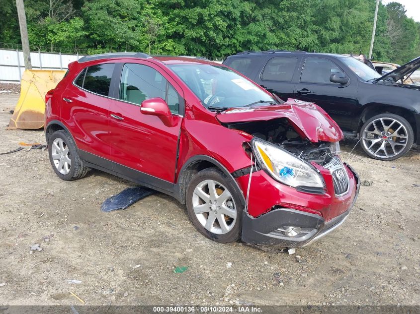 2015 Buick Encore Premium VIN: KL4CJDSB7FB248818 Lot: 39400136