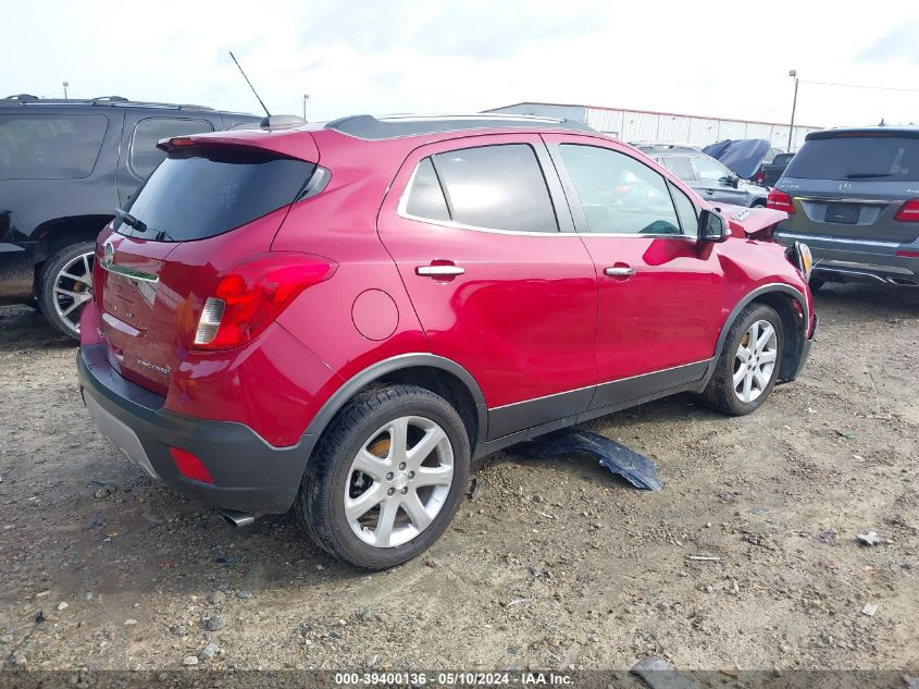 2015 Buick Encore Premium VIN: KL4CJDSB7FB248818 Lot: 39400136