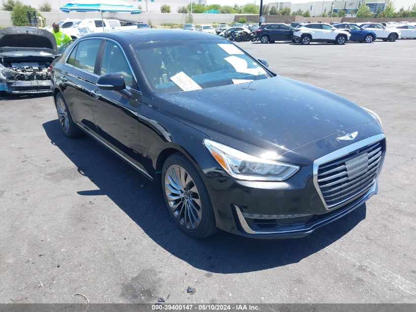 2017 Genesis G90 5.0 Ultimate VIN: KMHG54JH6HU028123 Lot: 39400147