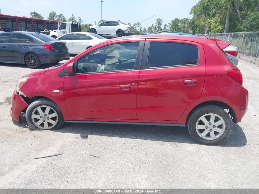 2014 Mitsubishi Mirage Es VIN: ML32A4HJ0EH003258 Lot: 39400149