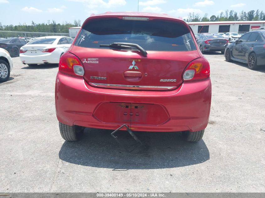 2014 Mitsubishi Mirage Es VIN: ML32A4HJ0EH003258 Lot: 39400149