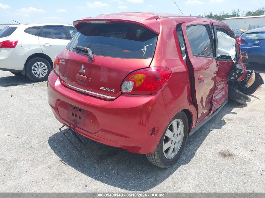 2014 Mitsubishi Mirage Es VIN: ML32A4HJ0EH003258 Lot: 39400149