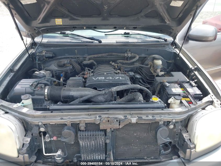 2005 Toyota Tundra Ltd V8 VIN: 5TBRT38115S459404 Lot: 39400154