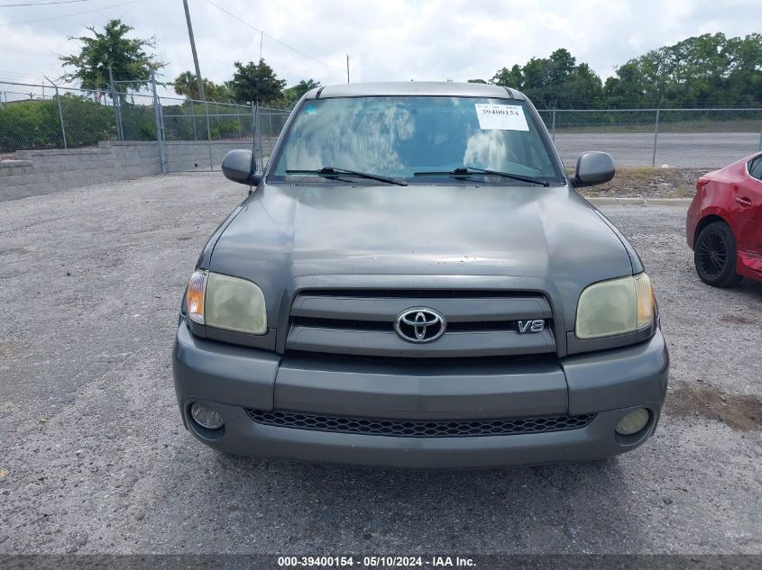 2005 Toyota Tundra Ltd V8 VIN: 5TBRT38115S459404 Lot: 39400154