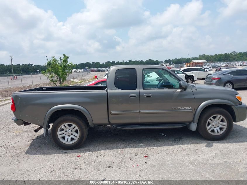 2005 Toyota Tundra Ltd V8 VIN: 5TBRT38115S459404 Lot: 39400154