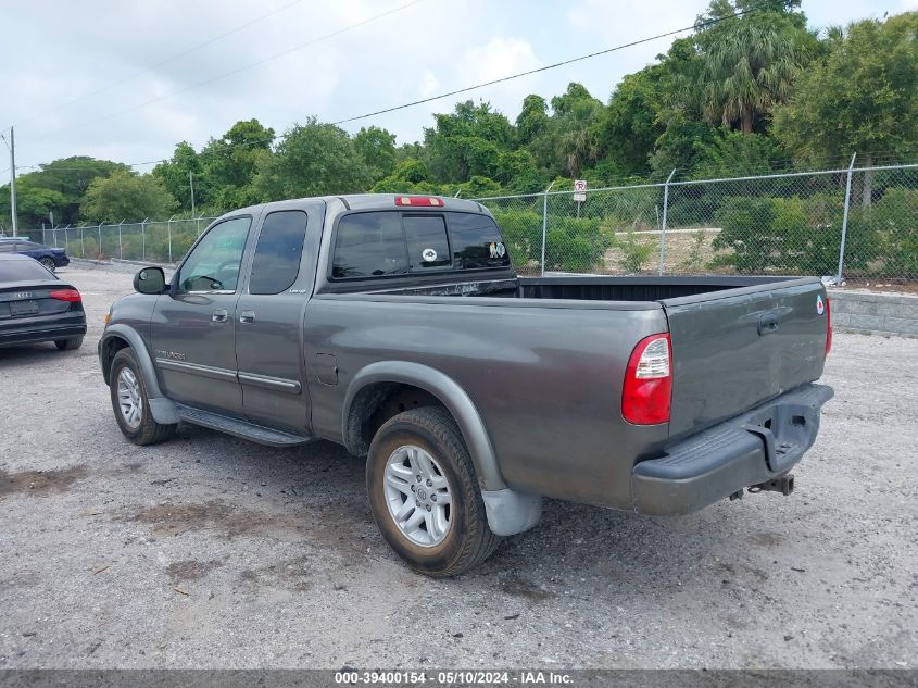 2005 Toyota Tundra Ltd V8 VIN: 5TBRT38115S459404 Lot: 39400154