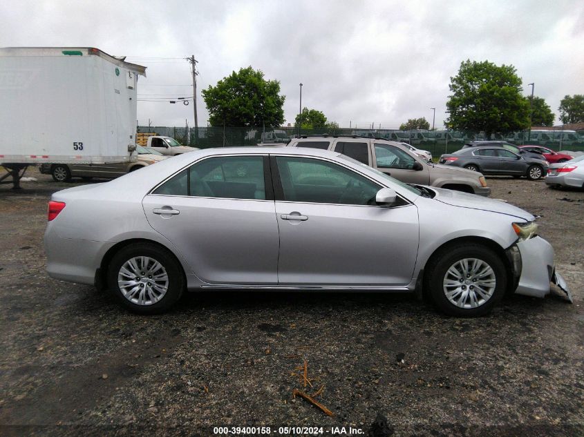 2012 Toyota Camry Le VIN: 4T4BF1FK0CR183386 Lot: 39400158