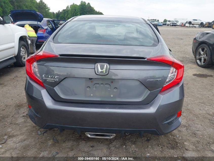 2020 Honda Civic Sport VIN: 2HGFC2F83LH561563 Lot: 39400160