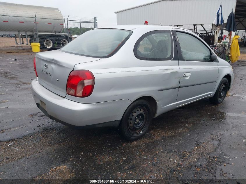 2001 Toyota Echo VIN: JTDAT123410178584 Lot: 39400166