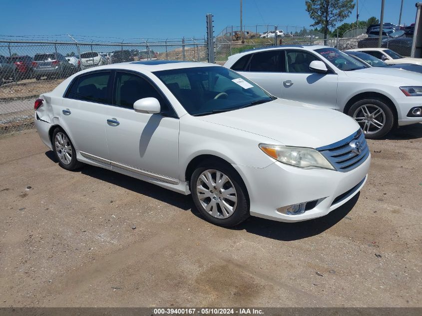 2011 Toyota Avalon VIN: 4T1BK3DB0BU384255 Lot: 39400167