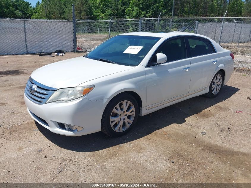 2011 Toyota Avalon VIN: 4T1BK3DB0BU384255 Lot: 39400167