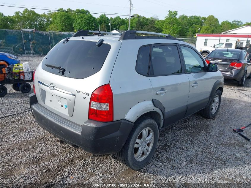 2007 Hyundai Tucson Se/Limited VIN: KM8JN12D77U616997 Lot: 39400188