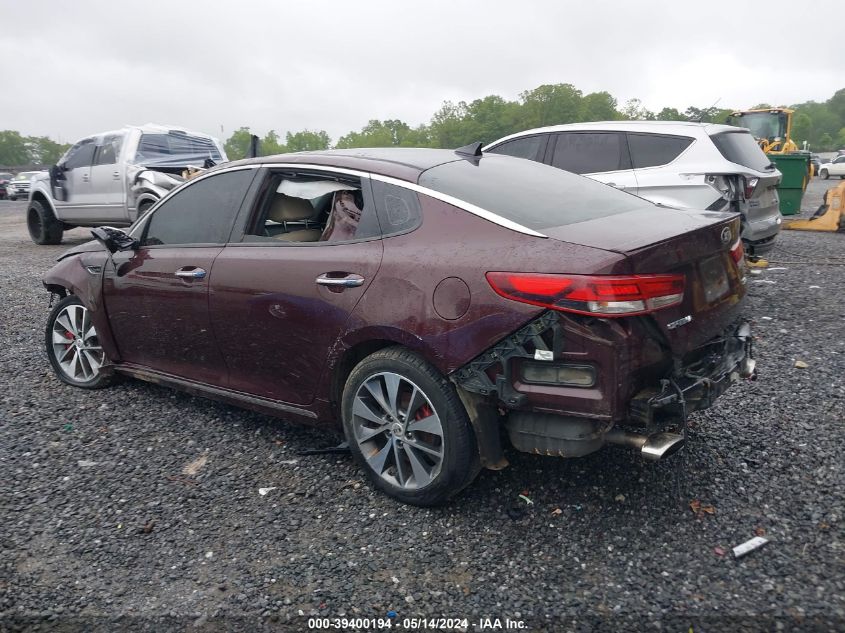 2016 KIA OPTIMA SXL TURBO - 5XXGV4L26GG001053